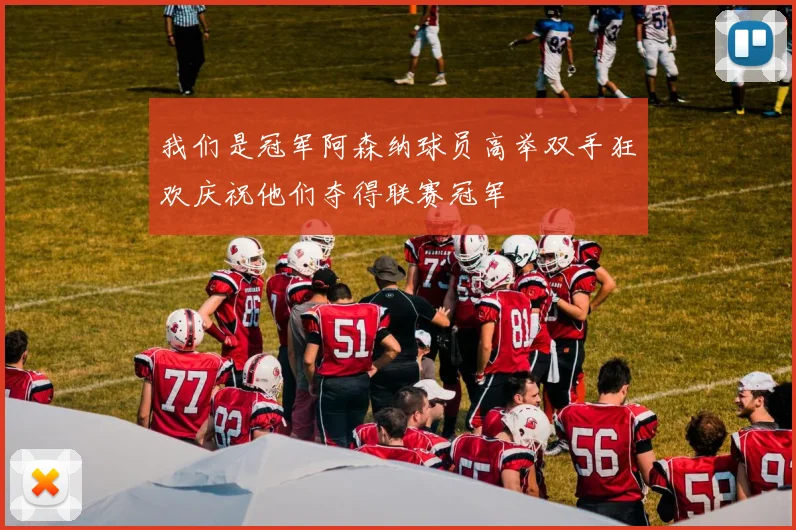 我们是冠军阿森纳球员高举双手狂欢庆祝他们夺得联赛冠军